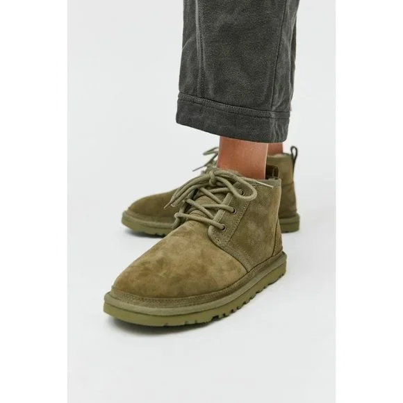 UGG | Shoes | Ugg Neumel Chukka Boot Olive Suede Womens Size  display picture 2